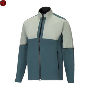 Full Zip Durable Waterproof Hiking Rain Jacket Performance Waterproof Cycling Rain Jacket Pullover Windbreaker <b>Raincoat</b> Quarter - Product Image 2