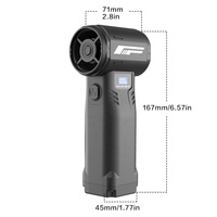 Soplador de Aire Comprimido Eléctrico, Inalámbrico, 90,000 RPM, para Eliminar Polvo, 2 en 1, Aspiradora y Sopladora para PC, Teclado, Hogar, Auto