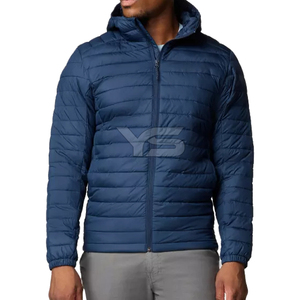 Fashionable Winter Puffer <b>Jacket</b> <b>Plus</b> <b>Size</b> Windproof <b>Waterproof</b> Stand Collar Zipper Closure Woven Woolen Coated - Product Image 1