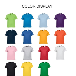 T-shirt uni respirant pour un usage quotidien T-shirt décontracté à manches courtes pour hommes avec logo sur le devant - Product Image 6