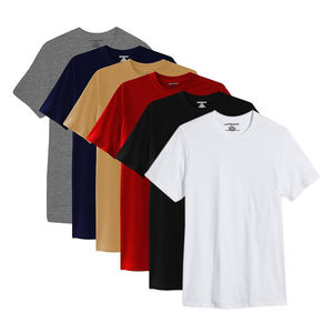 Bangladesh OEM t-shirts fournisseur personnalisé imprimé coton t-shirts 180 GSM tenue décontracté DTG sérigraphie unisexe en vrac exportation vêtements t-shirts - Product Image 1