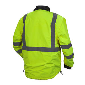 Veste de sécurité imperméable de haute qualité pour hommes Logos personnalisés Couleurs Matériaux-Prix de gros - Product Image 2