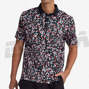 Polo de golf de haute qualité pour hommes, tissu qui évacue l'humidité, léger, à manches courtes, haut confortable et décontracté - Product Image 2