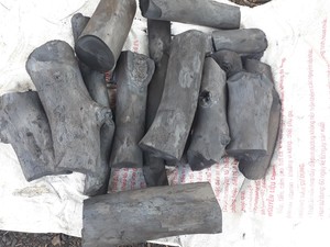 CARBÓN KHAYA PREMIUM DE BIWOOD VIETNAM LIMPIO SIN OLORES CENIZA BLANCA - Product Image 3