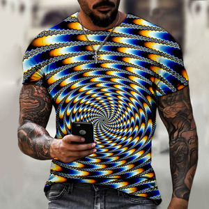 Comfortable Quick Dry Men's Sublimation T-Shirt <b>Stand</b> Collar Anti-Wrinkle Breathable High Quality - Product Image 3