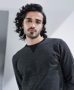 Sudadera Personalizada 100% Algodón al por Mayor, Sudadera de Cuello Redondo de Manga Larga, Logotipo Personalizado, Sudadera OEM para Hombre - Product Image 5