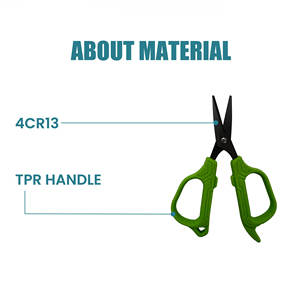 Tijeras de Pesca de 4 Pulgadas con Mango Antideslizante y Fácil de Transportar, para Corte de Líneas de Pesca Trenzadas, Aptas para Agua Salada y Dulce - Product Image 5