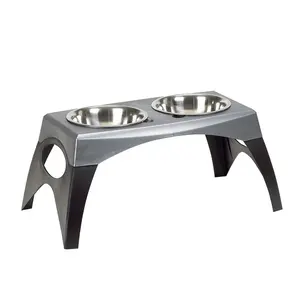 <b>Stainless</b> <b>Steel</b> Pet <b>Bowl</b> in White Coated New Design Metal Pet <b>Bowl</b> in Wholesale Price Durable High Quality New Style Pet Feeder - Product Image 6