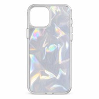 Coque de téléphone en TPU holographique irisé, antichoc, transparente, avec protection de l'appareil photo pour Samsung Galaxy S26 S26+ S24 S24+