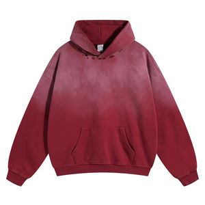 Servicio OEM/ODM, Sudadera con Capucha Estilo Vintage Lavada al Ácido para Hombre, Logotipo Personalizado, Corte Regular, Otoño, Color Personalizado - Product Image 3