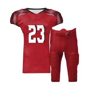 Uniforme de football américain à séchage rapide de qualité supérieure en gros uniforme de football américain de sublimation personnalisé de style unique - Product Image 4