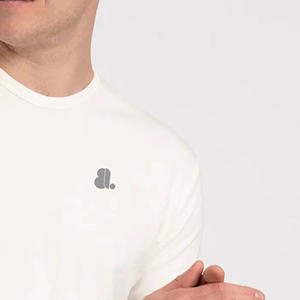 Camiseta Ligera de Manga Larga con Cuello Redondo, Algodón, Logotipo Personalizado, Camiseta de Manga Larga con Cuello Redondo para Hombre - Product Image 2