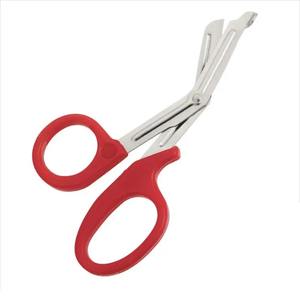 Tijeras multiusos Tijeras universales Tijeras utilitarias Mango antideslizante Color rojo - Product Image 1