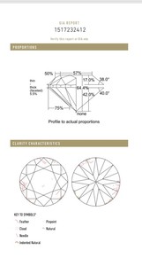 B2B D'Vins Jewels GIA Certified Diamante blanco suelto 1,00 CT Natural redondo G Color FL FLOW Pureza EX Cut Pulido - Product Image 5