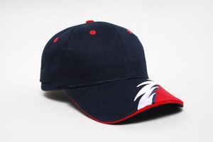 Venta al por mayor de 100% algodón de 6 paneles gorras de béisbol para hombres y mujeres con logotipo bordado gorra deportiva y sombrero - Product Image 3