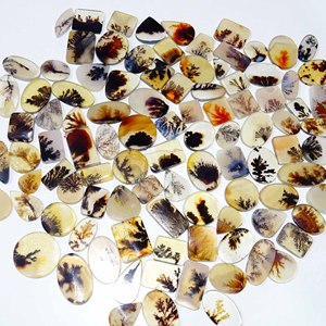 Shazar โมรา dendritic พลอยเจียระไนแบบหลวมอัญมณีหลวมใช้ทำเครื่องประดับ - Product Image 4