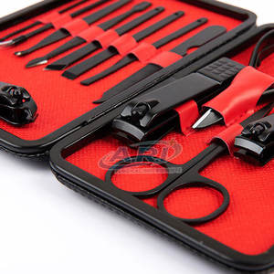 Kit de Pedicura Premium con Estuche de Almacenamiento, Artículos Esenciales para el Cuidado de las Uñas y los Pies, Kit de Pedicura Multifuncional - Product Image 3