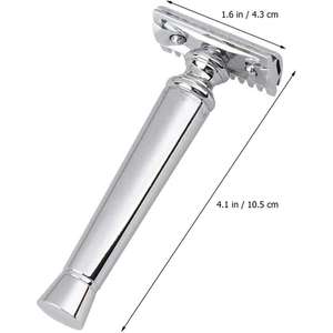 Nueva Maquinilla de Afeitar de Seguridad, Maquinilla de Afeitar de Doble Filo Extraíble, Maquinilla de Afeitar de Barbero, Maquinilla de Afeitar de Doble Filo - Product Image 2
