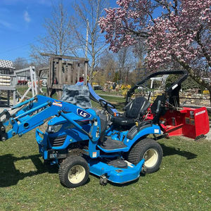 LS <b>Lawn</b> <b>Mower</b> 4x4 <b>Small</b> Tractor with Front End Loader Backhoe Good Cheap Mini Farm Agriculture Tractor LS <b>Lawn</b> <b>Mower</b> 4x4 <b>Small</b> - Product Image 1