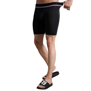 Nouveauté, service OEM, shorts MMA pour hommes, taille élastique, uni, teinture unie, respirant, séchage rapide, impression personnalisée, vente en gros - Product Image 2