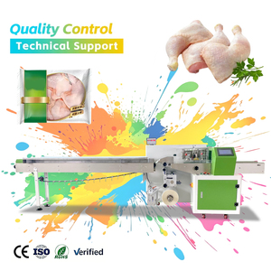 Automatic High Speed Stainless Steel HFFS Industrial Frozen Chicken Drumsticks Flow Wrapping <b>Machines</b> - Product Image 1