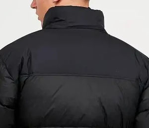Veste d'hiver personnalisée pour homme, style streetwear rétro classique, avec fermeture éclair, prix d'usine en gros 2026, logo personnalisé, veste matelassée tendance - Product Image 2