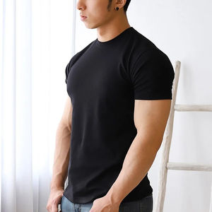 Camiseta Deportiva de Compresión para Hombre, de Secado Rápido, Ajustada, Elástica, Informal, de Manga Corta, para Gimnasio, Fitness, Entrenamiento - Product Image 5