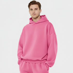 Sudadera con Capucha Unisex de Diseño Nuevo, Estilo Holgado con Hombros Caídos, Tejido French Terry, Absorbe la Humedad, 100% Algodón, Gruesa y de Alta Calidad para Invierno - Product Image 2