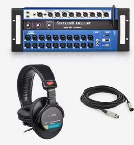 มิกเซอร์ดิจิตอล Soundcraft Ui24R 24 แชนแนล ใหม่เอี่ยม พร้อมเครื่องบันทึกเสียงแบบมัลติแทร็กผ่าน USB ควบคุมแบบไร้สาย รับประกัน 3 ปี - Product Image 3