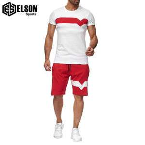 2025 unisexe Logo personnalisé vêtements de sport ensemble meilleure vente respirant coupe-vent T-shirts Shorts dernière conception été grande taille hommes - Product Image 3