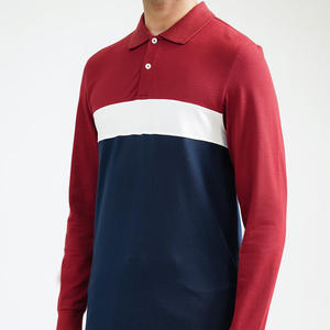 เสื้อกอล์ฟแขนสั้นผู้ชายคุณภาพสูง ทรงปกติ สไตล์ลำลอง ทันสมัย สีพื้น ระบายอากาศ แห้งเร็ว เป็นมิตรกับสิ่งแวดล้อม - Product Image 2