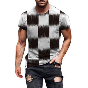Dernier t-shirt par sublimation Vêtements pour hommes Nouveau style d'été Mode OEM Service Respirant T-shirts par sublimation pour hommes - Product Image 3