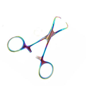 Pinces à serviettes Backhaus, articulation à rotule, acier inoxydable, pince manuelle, poignée ergonomique, 3 positions de mâchoires, instruments chirurgicaux dentaires CE - Product Image 3