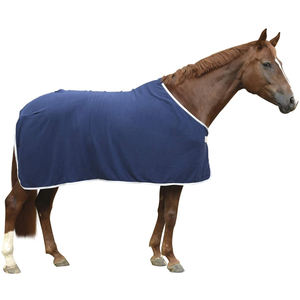 Personalizar FLEECE Horse Rug Soft Warmth Ligero Precio bajo Horse Fleece Cooler Contraportada - Product Image 4