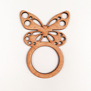 Anillos de Servilleta de Madera Decorativos Modernos al por Mayor, Porta Servilletas de Madera Pintados a Mano a Precios Accesibles - Product Image 3