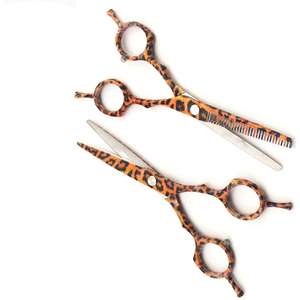 Ciseaux de coupe de cheveux en acier inoxydable japonais professionnels fournitures de Salon de beauté pour l'amincissement des cheveux - Product Image 1