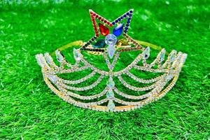 MASONIC REGALIA O.E.S CROWN Couronne en métal Couronne d'étoile - Product Image 5