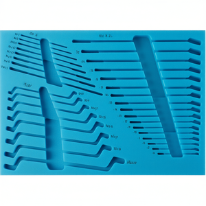 Hazet 2-Component Soft Foam Insert for 163-140/33 <b>Tool</b> <b>Boxes</b> - Product Image 2