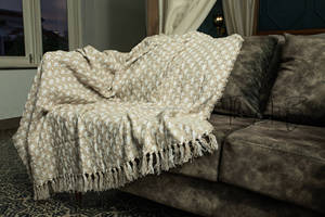 Manta de algodón con estampado bohemio al por mayor, manta cómoda y suave natural hecha a mano para el sofá del hogar, cama de pícnic al aire libre - Product Image 3