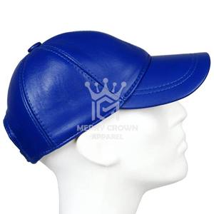 Gorras deportivas de invierno de béisbol de cuero negro con logotipo personalizado nuevo y elegante del proveedor del fabricante profesional, sombreros clásicos - Product Image 3
