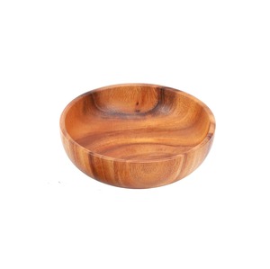 Bol de service rond en bois autocollant en émail bol décoratif et vaisselle de taille moyenne fait à la main en vrac - Product Image 2