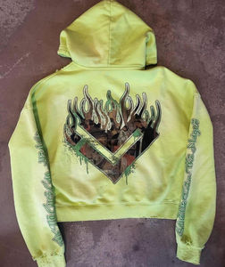 Sudadera con Capucha de Otoño, 100% Algodón, Tejido Francés Grueso, Logotipo Personalizado Bordado, Talla Grande, Alta Calidad, Ecológica - Product Image 3