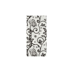 Serviettes de table blanches 40x40cm à motif cachemire, découpe point-à-point, format Kanguro, 960 pièces, B2B - Product Image 2