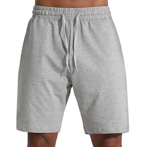 Shorts de sport pour homme en coton/polyester de haute qualité, anti-froissement, longueur genou, entrejambe tombant, cordon de serrage, lavés, style urbain, OEM - Product Image 6