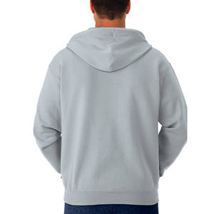 Logotipo personalizado Plain Basics Algodón Mezclado Ropa deportiva casual 100% Algodón Hombres Cremallera Sudadera Sudaderas con capucha en blanco Sudaderas con capucha térmicas para hombres - Product Image 6