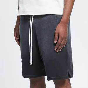 Shorts tactiques en molleton de spandex/polyester, style urbain, uni, anti-froissement, décontractés, pour l'été, usage quotidien, plusieurs poches, longueur genou - Product Image 3