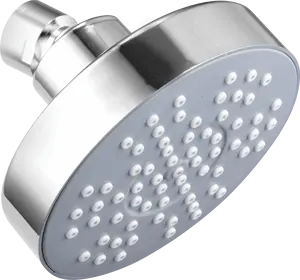 ראש מקלחת גשם פנינה עגול 100 מ""מ ראש מקלחת גשם גדול עשוי (ABS עם כרום) תוצרת הודו