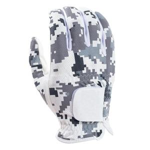 Gants de golf Offres Spéciales de haute qualité Camo Design pour hommes et femmes Logo personnel personnalisé en cuir Cabretta pour une utilisation sportive Meilleurs prix - Product Image 2