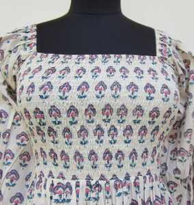 Vêtements pour femmes robe robe indienne faite à la main Farida Kahlo caftan long caftan en coton couvrir vêtements de nuit caftan vêtements pour femmes - Product Image 5