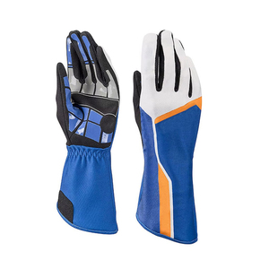 Gants de conduite automobile de course en cuir de haute qualité personnalisés en gros, résistants au feu, pour le cyclisme - Product Image 1